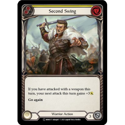 Second Swing Yellow FOIL [U-MON117-RF]