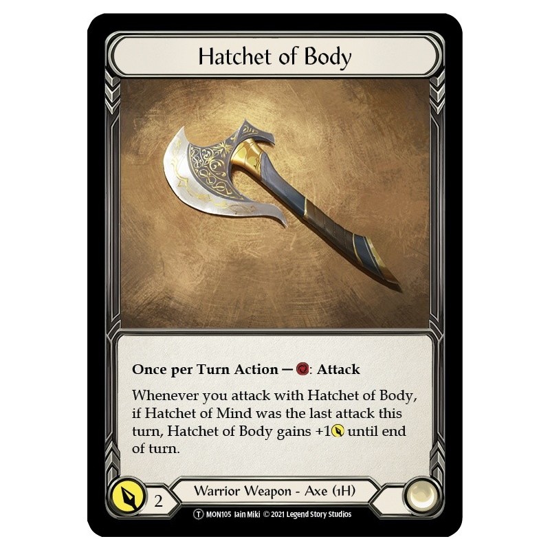 Hatchet of Body [U-MON105]
