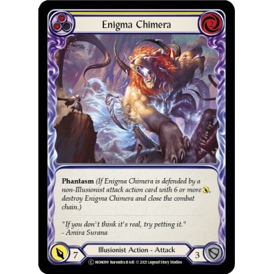 Enigma Chimera Yellow FOIL [U-MON099-RF]