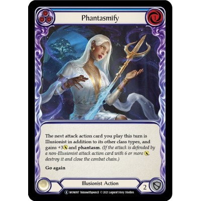 Phantasmify Blue FOIL [U-MON097-RF]