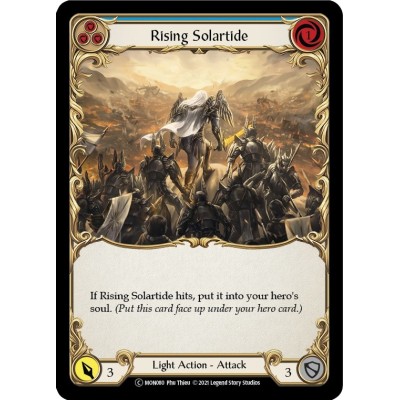 Rising Solartide Blue FOIL [U-MON080-RF]