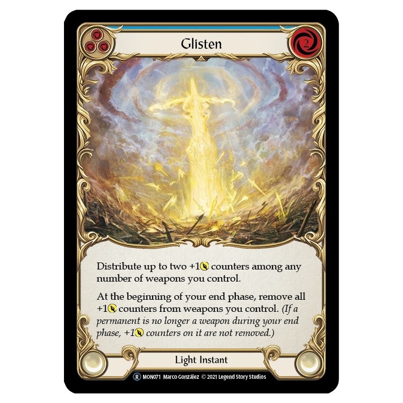 Glisten Blue FOIL [U-MON071-RF]