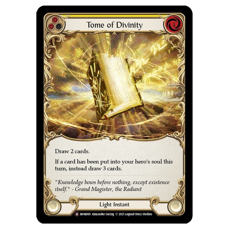 Tome of Divinity FOIL [U-MON065-RF]
