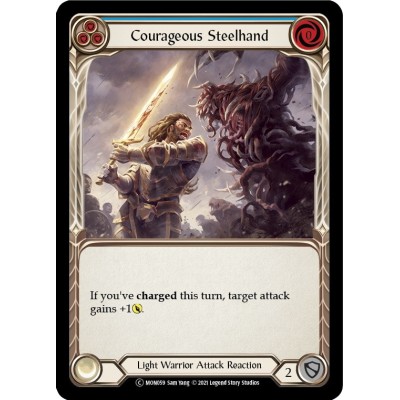 Courageous Steelhand Blue [U-MON059]