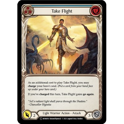 Take Flight Blue FOIL [U-MON056-RF]