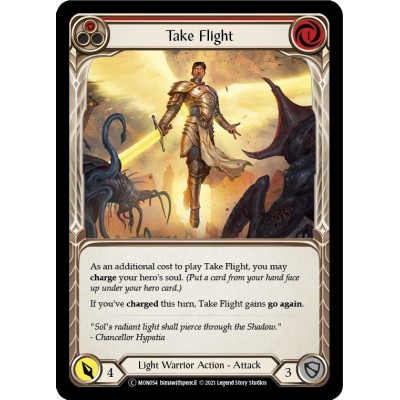 Take Flight Red FOIL [U-MON054-RF]