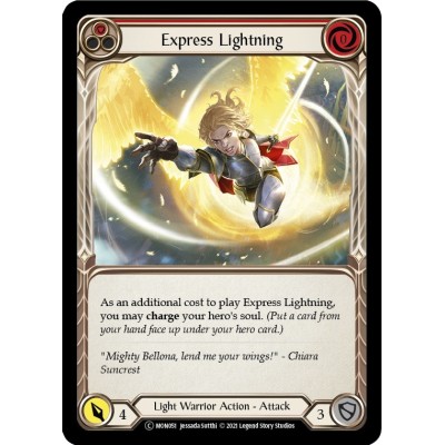 Express Lightning Red FOIL [U-MON051-RF]
