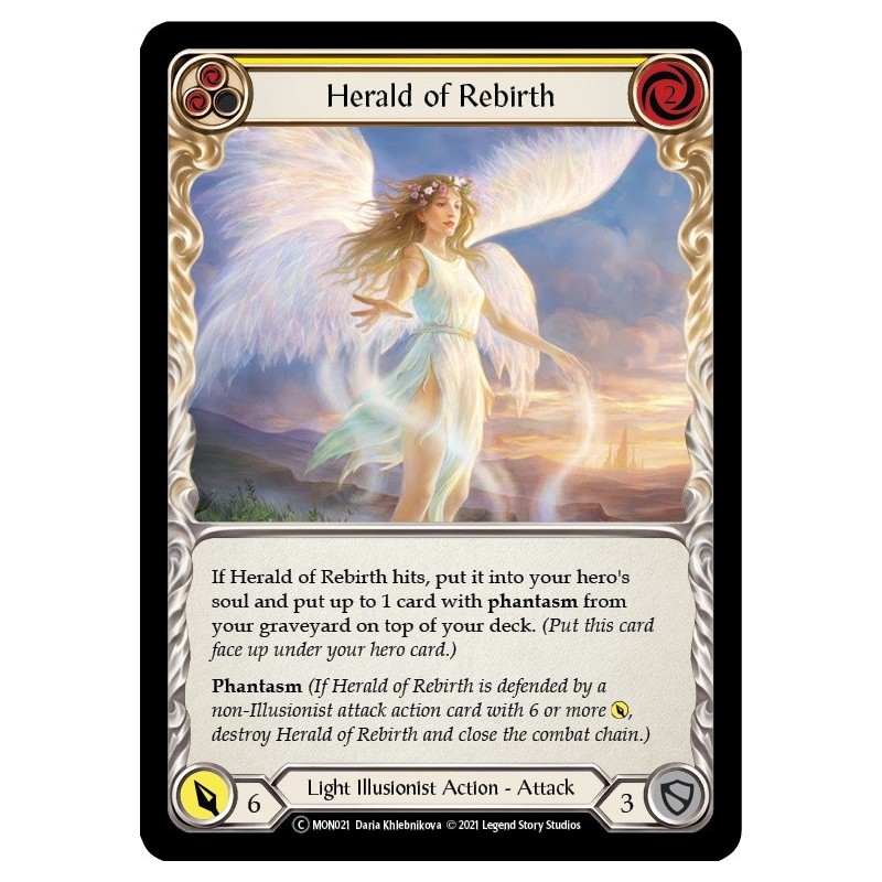 Herald of Rebirth Yellow [U-MON021]