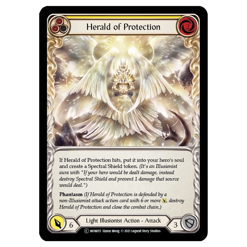 Herald of Protection Yellow [U-MON015]