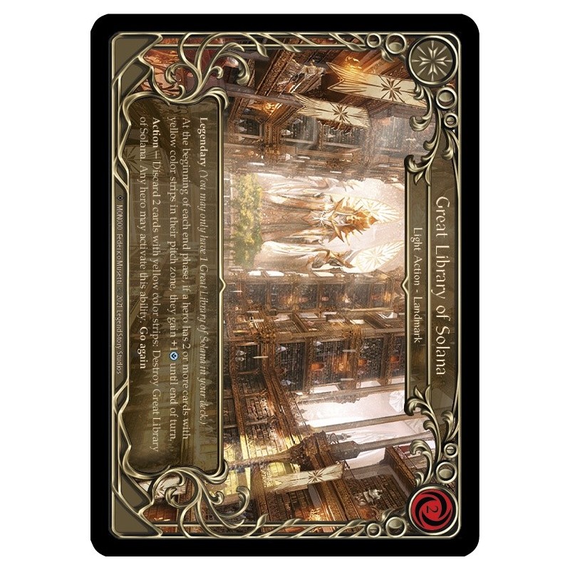 Great Library of Solana FOIL [U-MON000-RF]