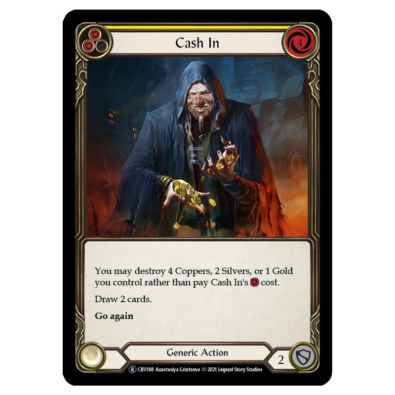 Cash In FOIL [U-CRU188-RF]