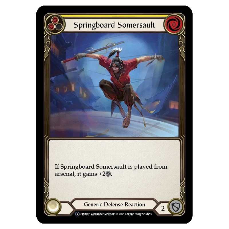 Springboard Somersault [U-CRU187]
