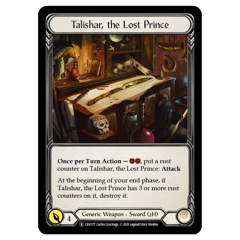 Talishar, the Lost Prince [U-CRU177]