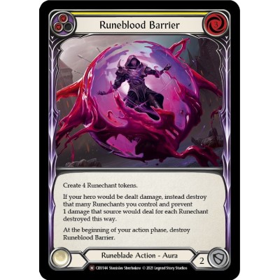Runeblood Barrier FOIL [U-CRU144-RF]