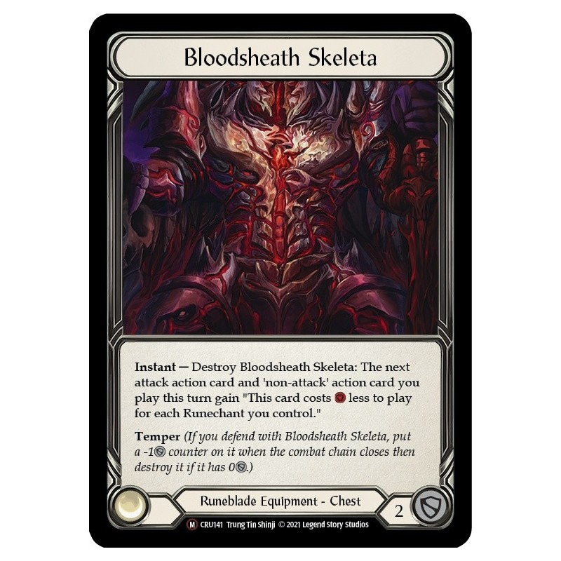 Bloodsheath Skeleta FOIL [U-CRU141-RF]