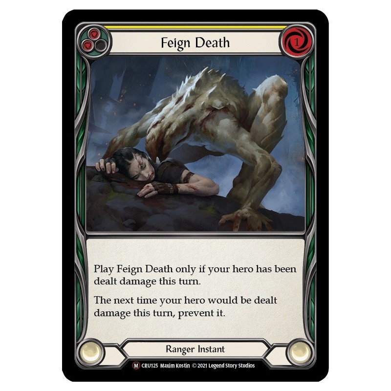 Feign Death FOIL [U-CRU125-RF]