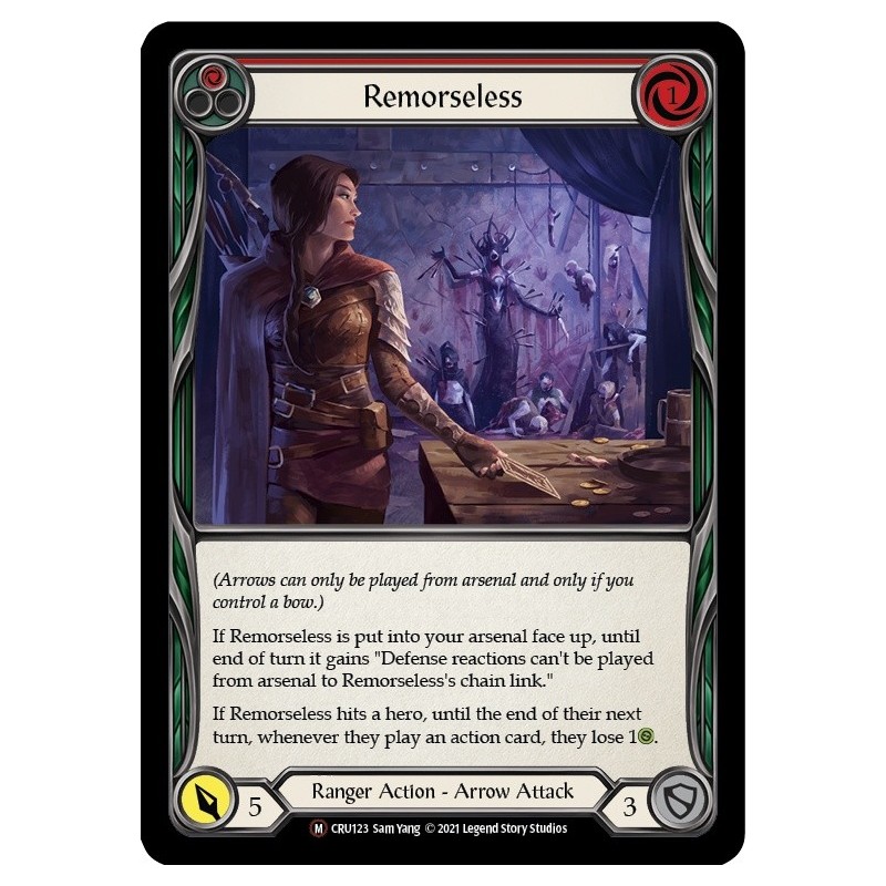 Remorseless FOIL [U-CRU123-RF]