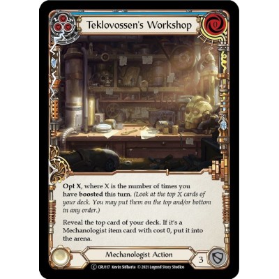 Teklovossen's Workshop Blue [U-CRU117]