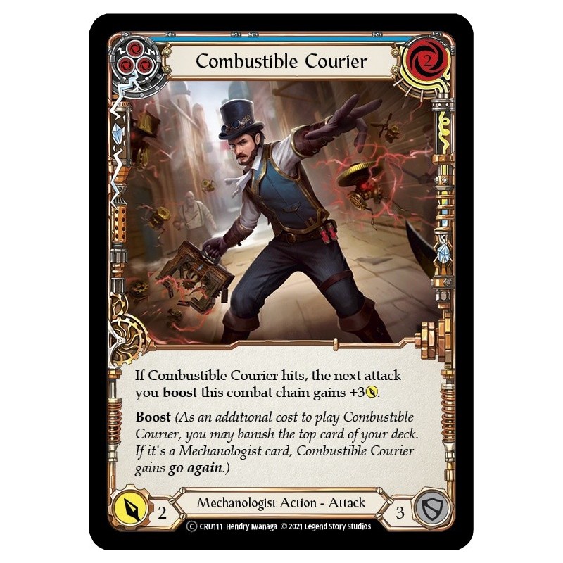 Combustible Courier Blue [U-CRU111]