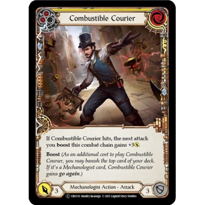 Combustible Courier Yellow [U-CRU110]