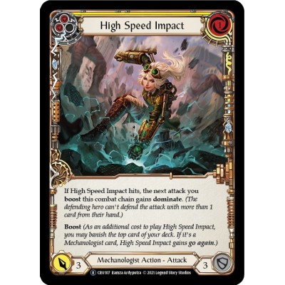 High Speed Impact Yellow [U-CRU107]