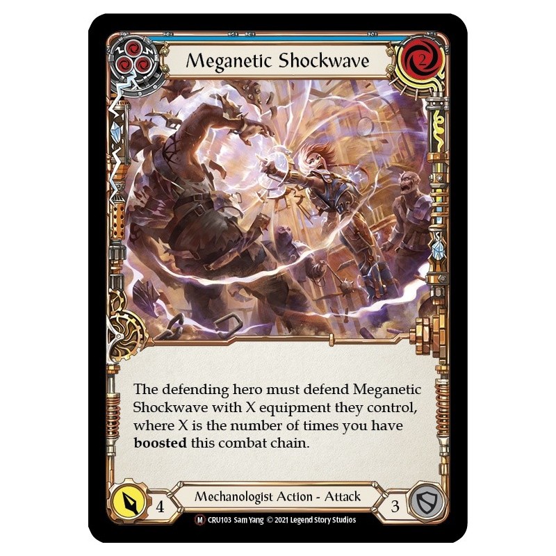 Meganetic Shockwave FOIL [U-CRU103-RF]