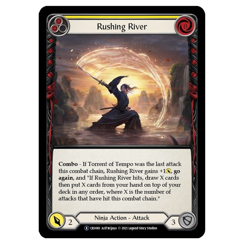 Rushing River Yellow [U-CRU061]