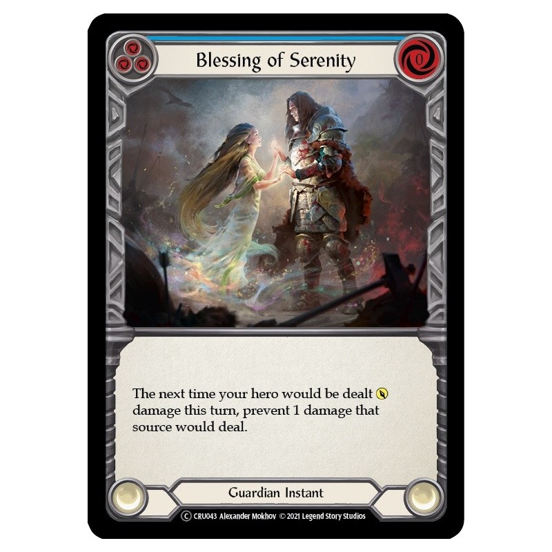 Blessing of Serenity Blue [U-CRU043]