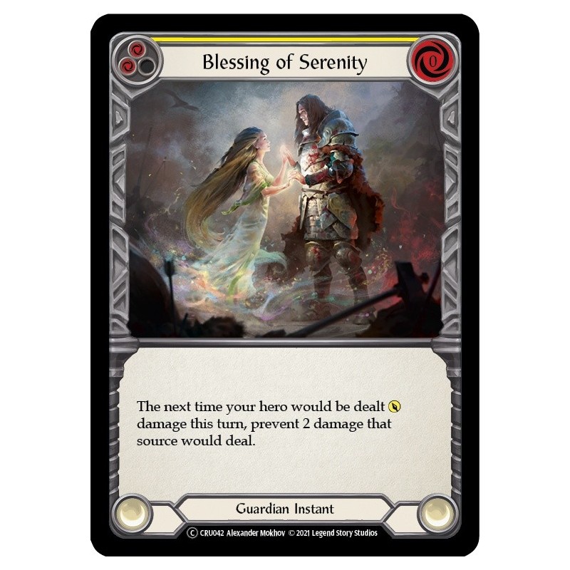 Blessing of Serenity Yellow [U-CRU042]