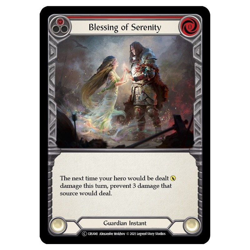 Blessing of Serenity Red [U-CRU041]