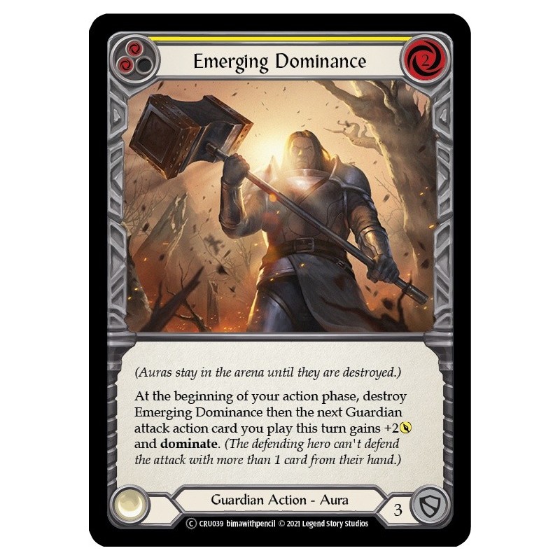 Emerging Dominance Yellow [U-CRU039]