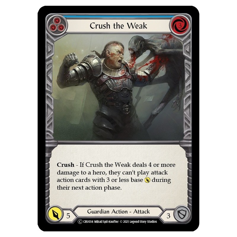 Crush the Weak Blue [U-CRU034]