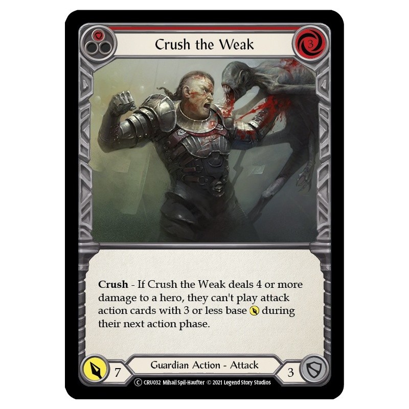 Crush the Weak Red [U-CRU032]