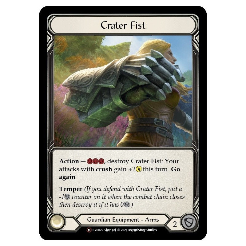 Crater Fist FOIL [U-CRU025-RF]