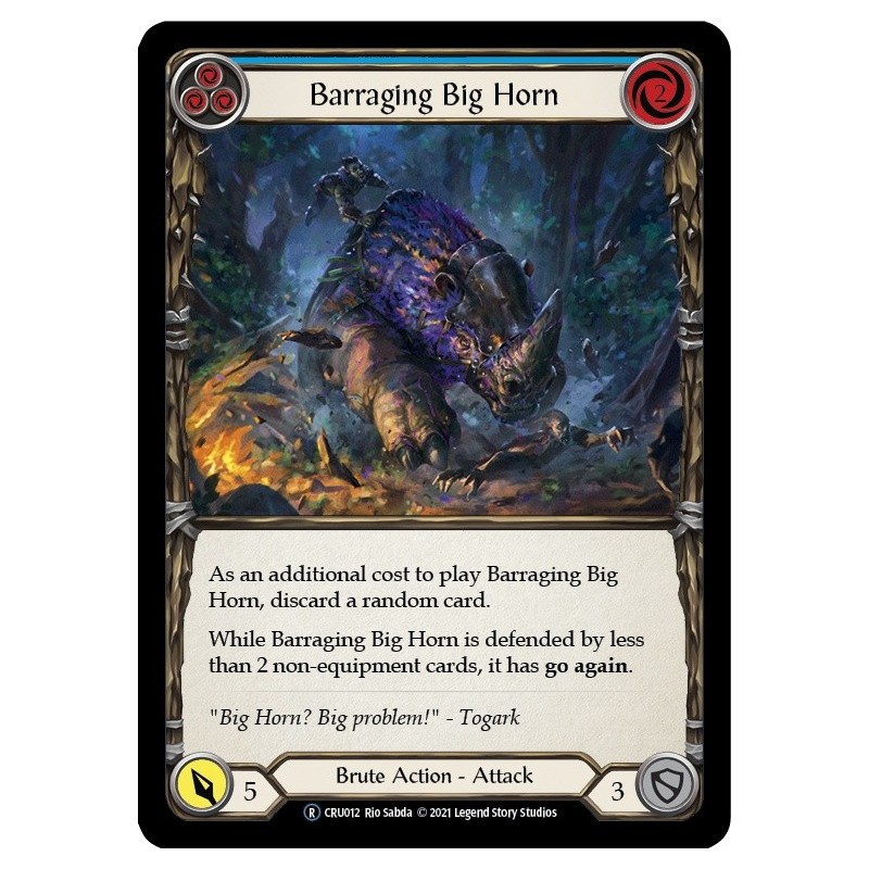 Barraging Big Horn Blue [U-CRU012]