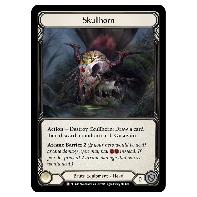 Skullhorn FOIL [U-CRU006-RF]