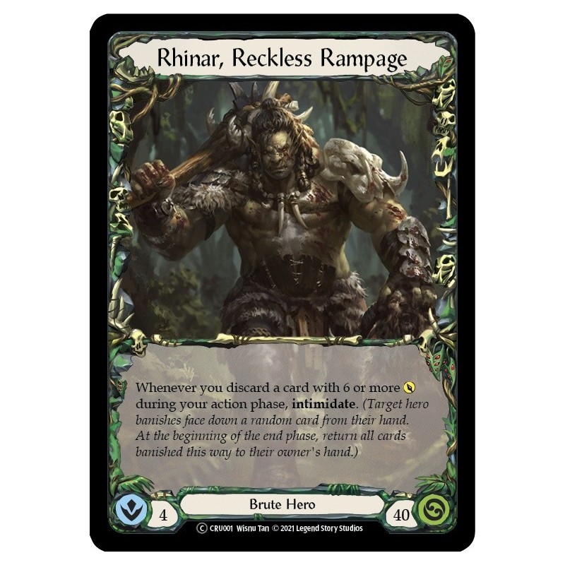 Rhinar, Reckless Rampage [U-CRU001]