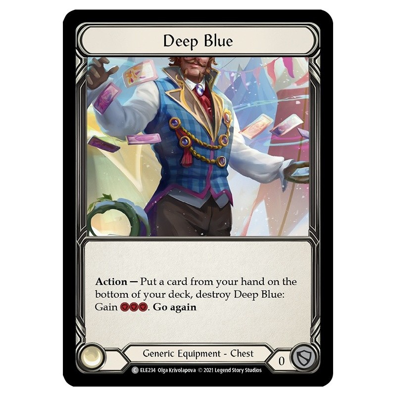 Deep Blue Blue [U-ELE234]