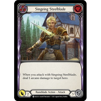 Singeing Steelblade Blue [U-ELE232]