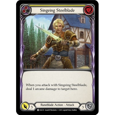 Singeing Steelblade Yellow [U-ELE231]