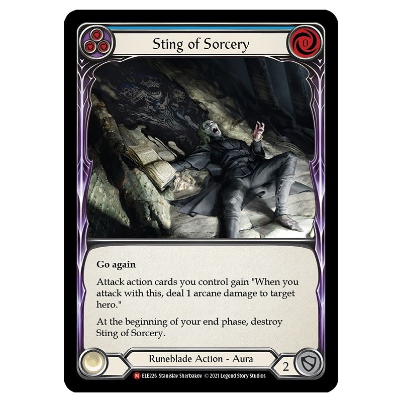 Sting of Sorcery FOIL [U-ELE226-RF]