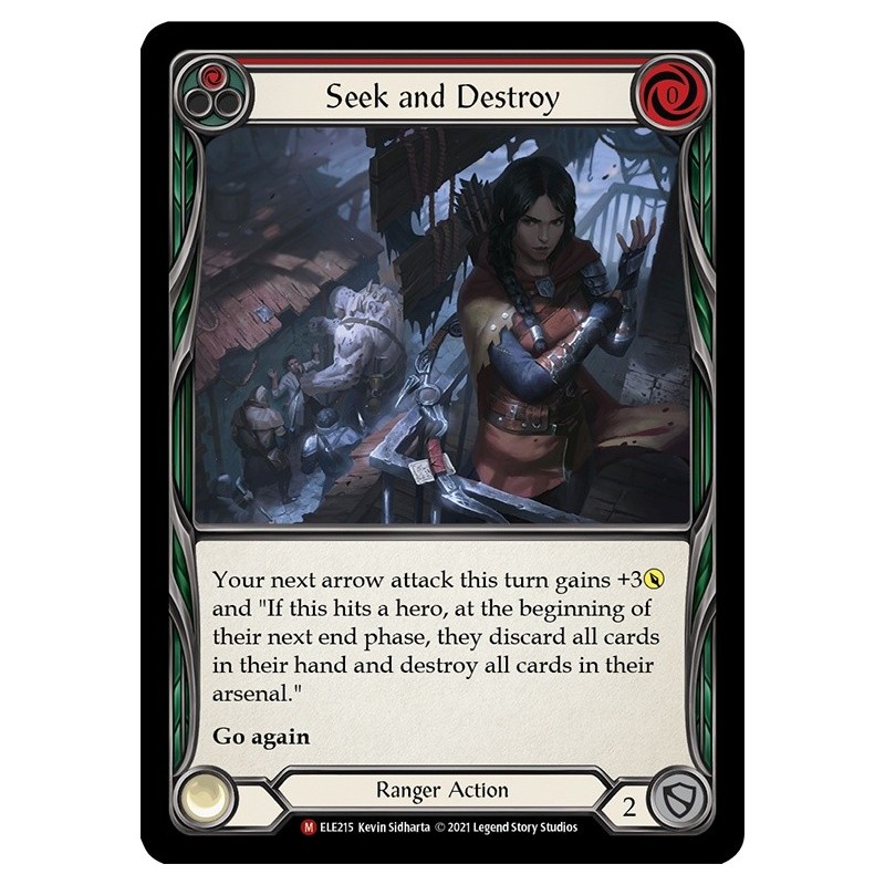 Seek and Destroy FOIL [U-ELE215-RF]