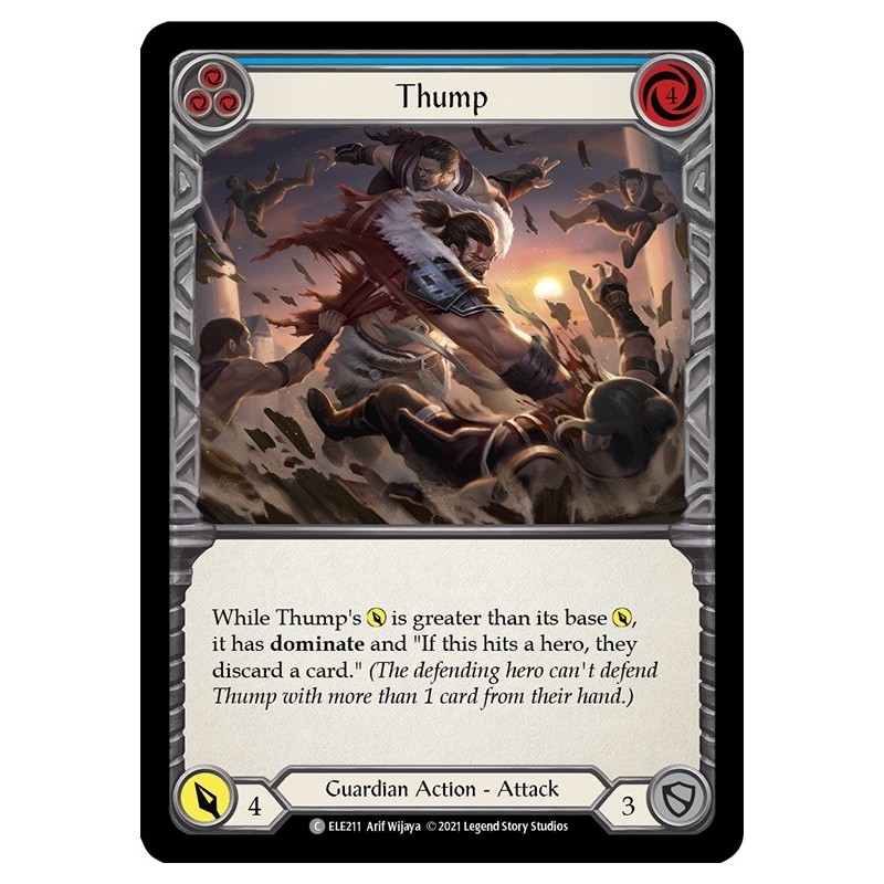 Thump Blue [U-ELE211]