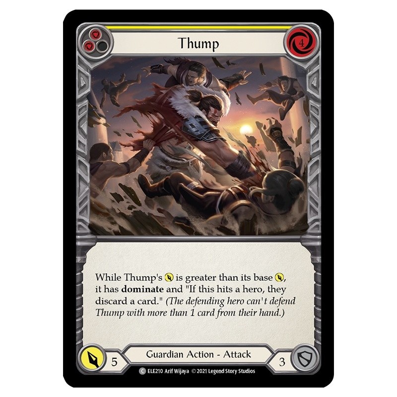 Thump Yellow [U-ELE210]