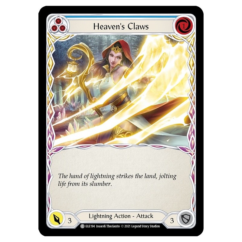 Heaven's Claws Blue [U-ELE194]