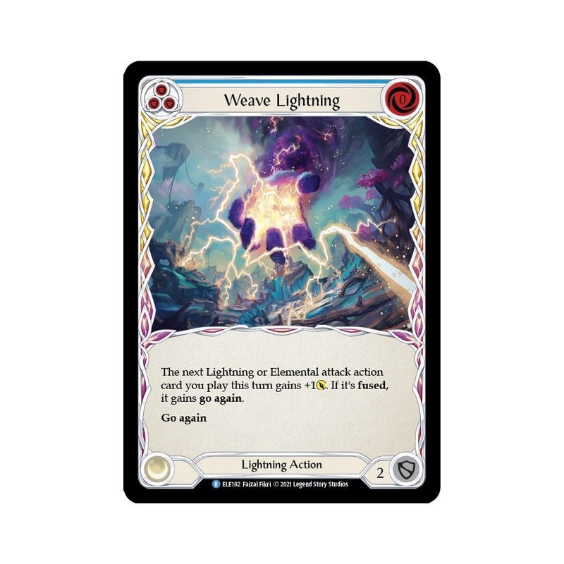 Weave Lightning Blue [U-ELE182]