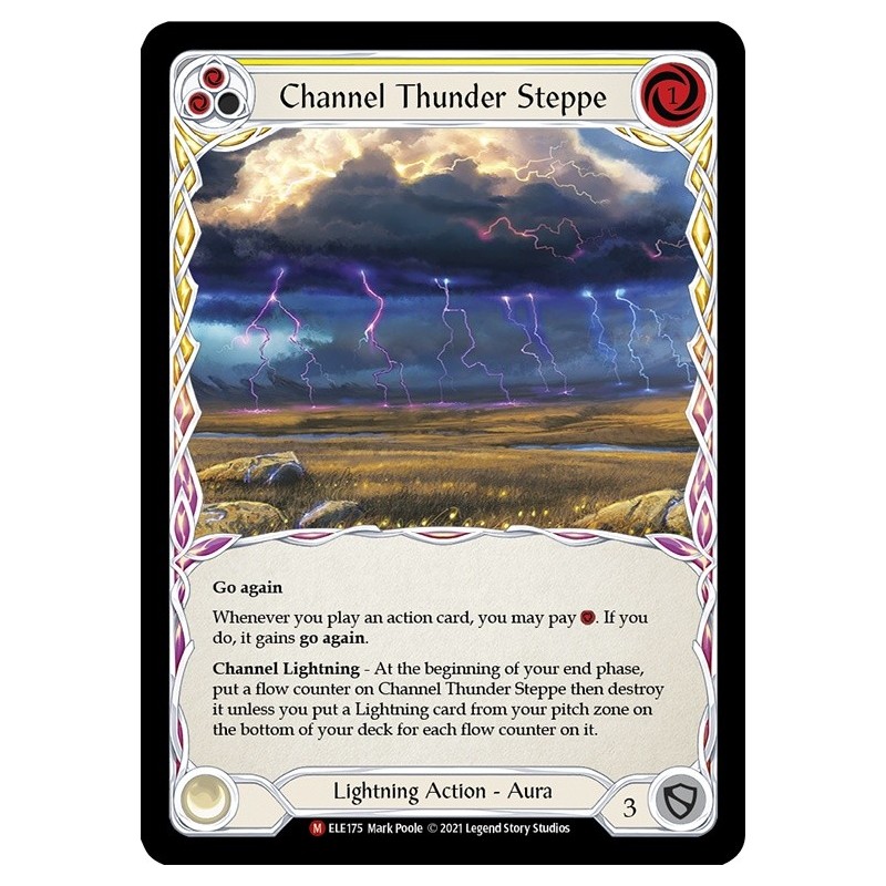 Channel Thunder Steppe FOIL [U-ELE175-RF]