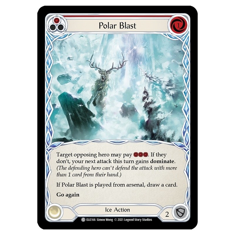 Polar Blast Red [U-ELE166]