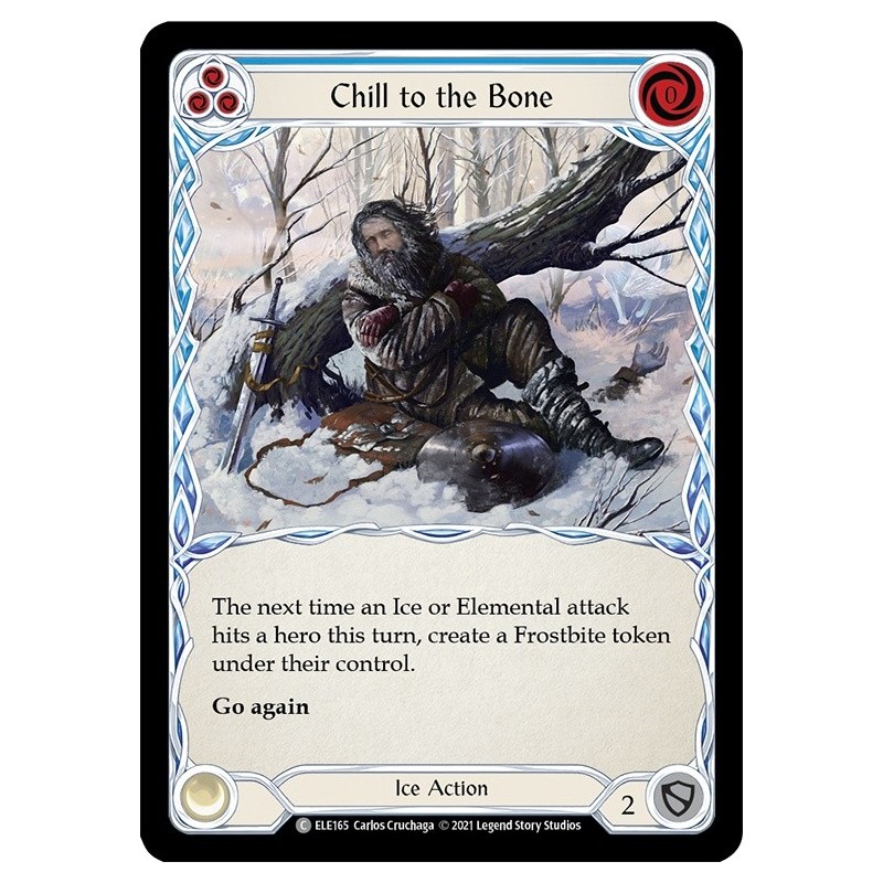 Chill to the Bone Blue [U-ELE165]