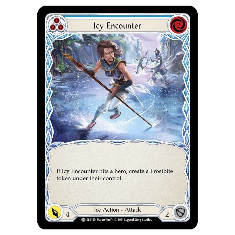 Icy Encounter Blue [U-ELE159]